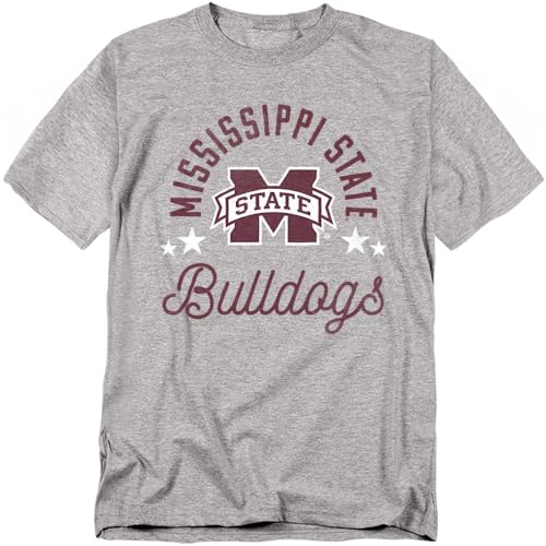 Mississippi State Bulldogs Official Bulldogs Unisex Adult T-Shirt, Bulldogs, X-Large