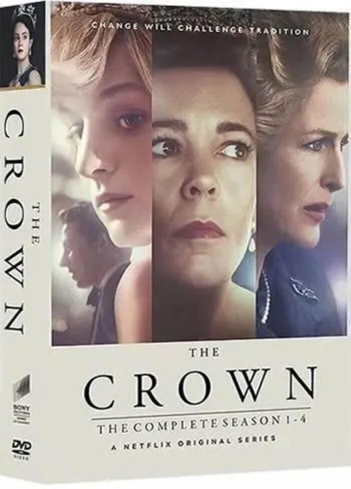 THE CROWN Complete Series 1-4 DVD