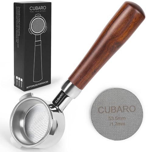 CUBARO 54mm Bottomless Portafilter for Breville