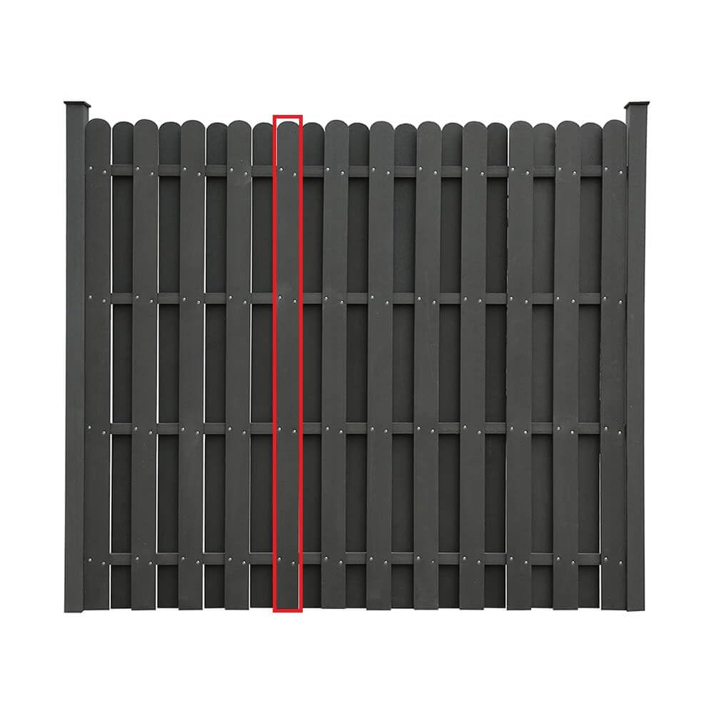 Home Deluxe - WPC Sichtschutzzaun VISTA - Ersatzpaneel I Blickschutz Windschutz Sonnenschutz