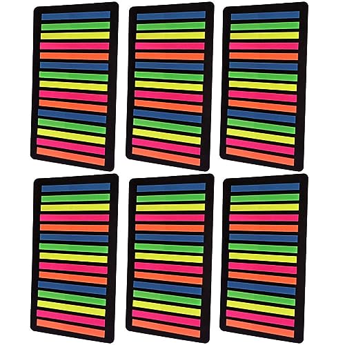 Autocollants colorés pour annotation scolaire NUOBESTY réutilisables - 5
