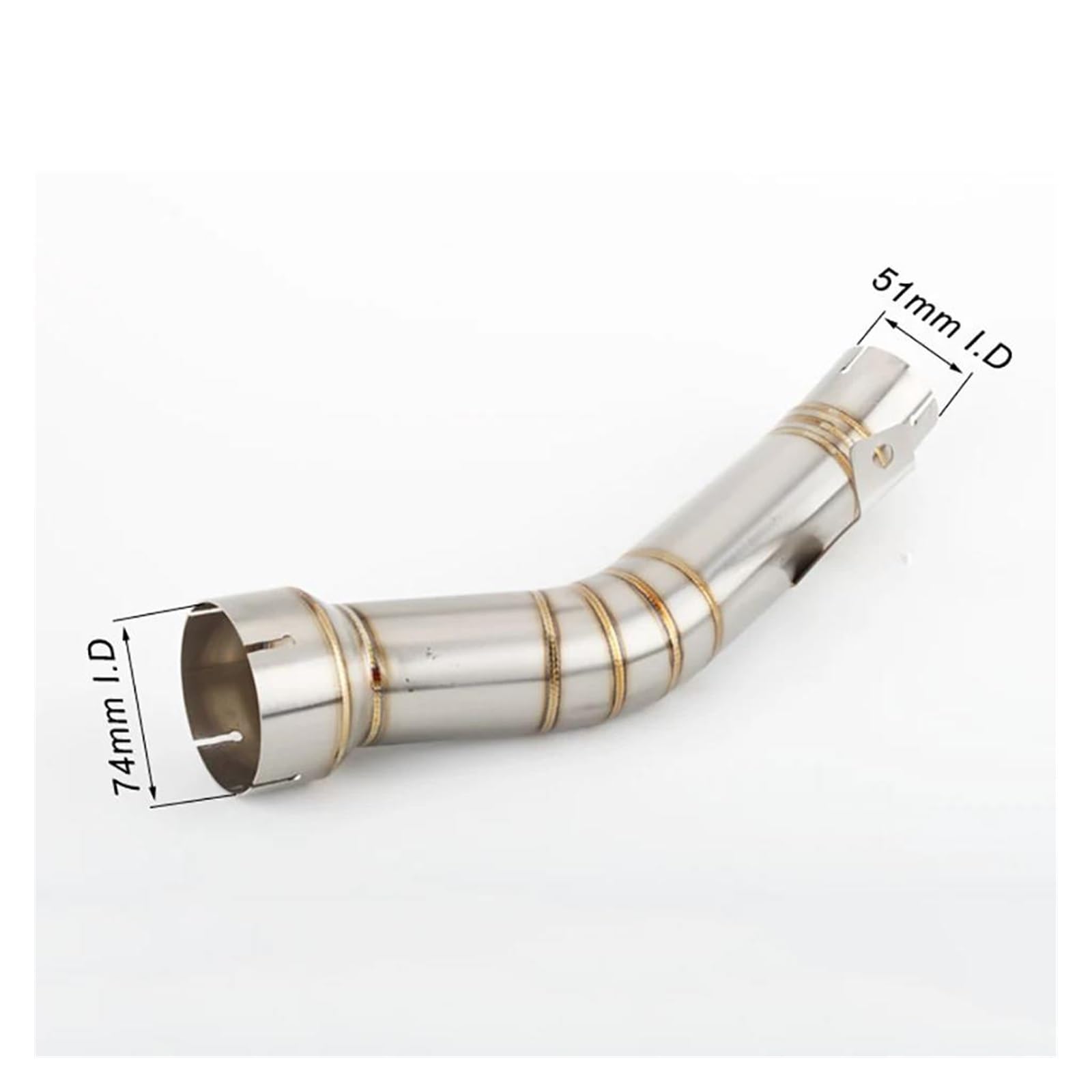 Silenziatore Moto Tubo Silenziatore Di Scarico Moto Per Kawasaki Per VERSYS 1000 Per KLZ1000 2012 2013 2014 2015 2016 2017 2018 Per VERSYS 1000 Tubo Scarico