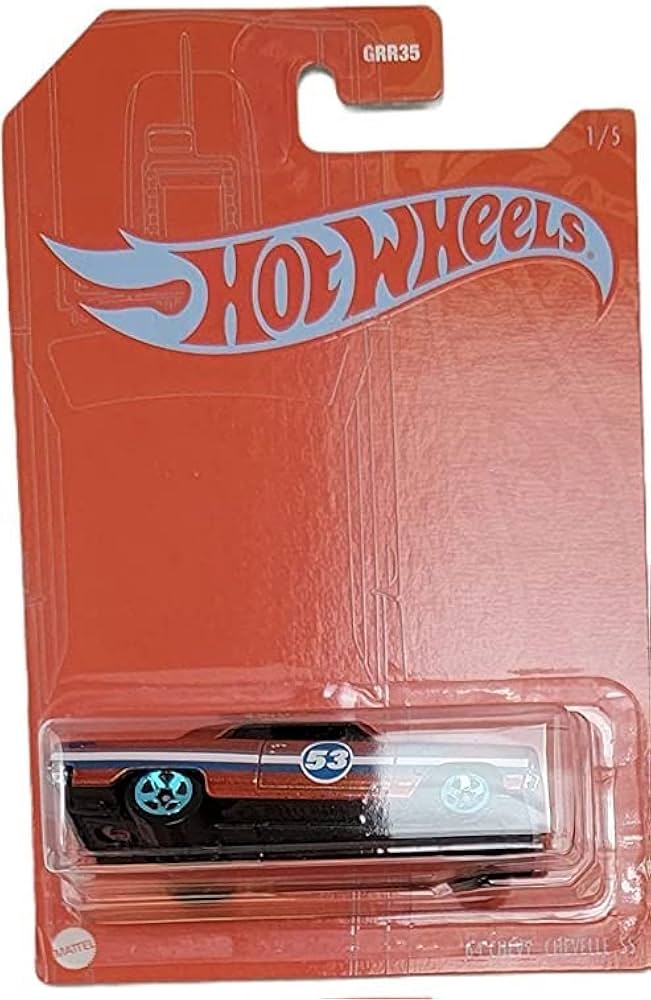 Amazon.com: Hot Wheels 53rd Anniversary Blue and Orange Set