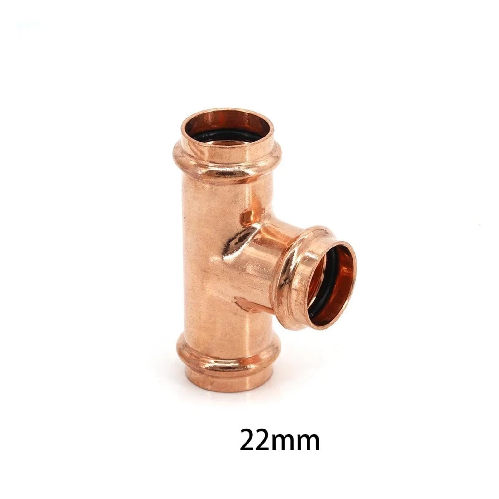 Conector T Igual Cobre Calentamiento Agua