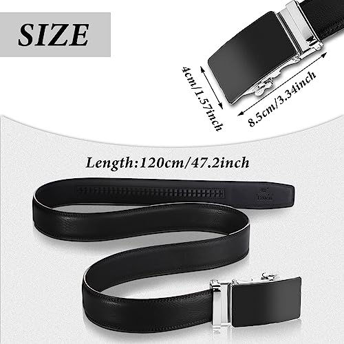 Andiker Ratchet Belts, Adjustable Leather Belt Perfect Fit for Casual Jeans, Pants2
