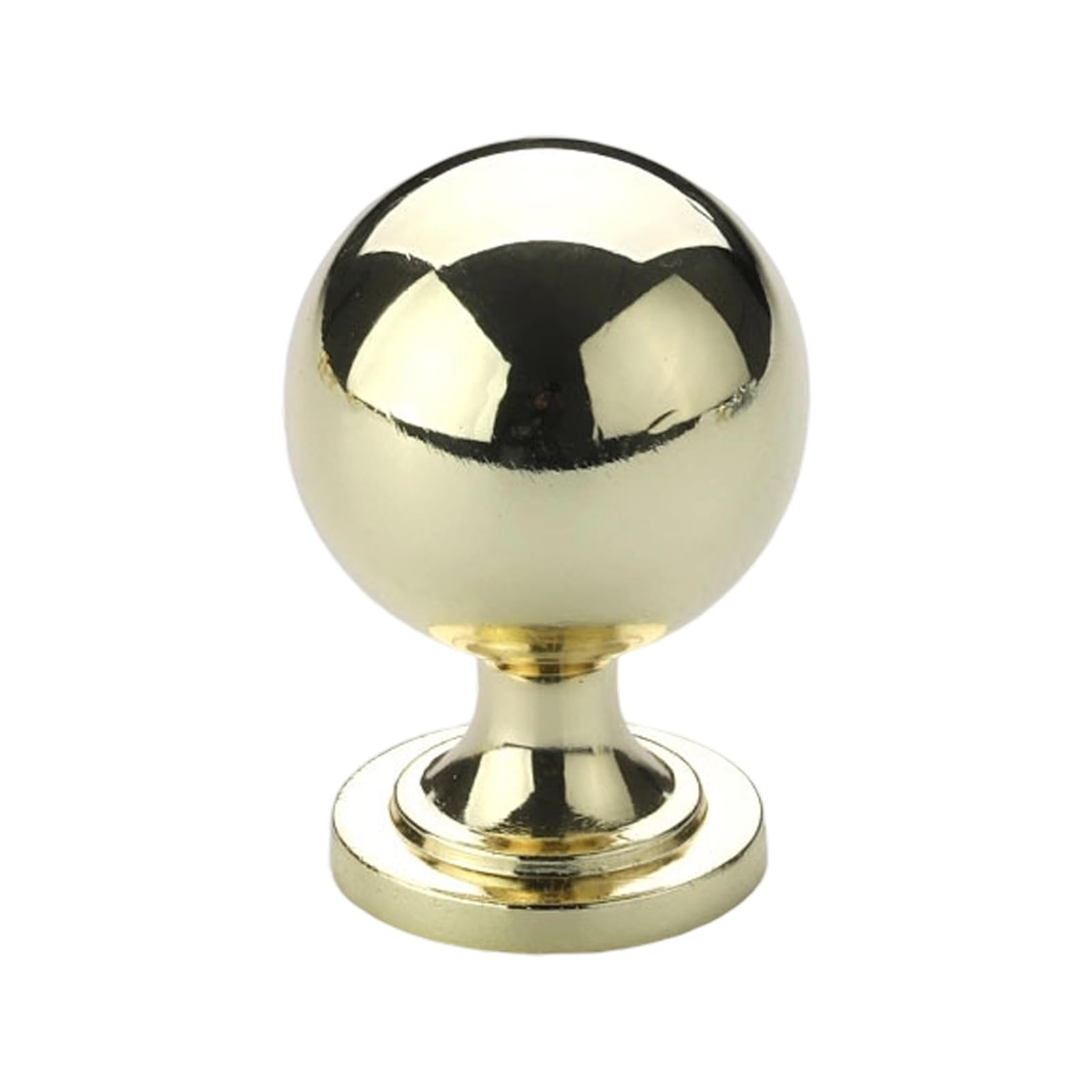Msioytog Gold 6Pcs Drawer Pulls Zincs Alloy Dressers Knob Cupboard Handle Modern Furniture Handle Round Ball Bedside Cabinet Pull Furniture Handles And Knob For Dressers Modern