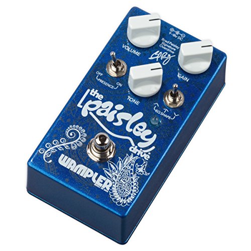 Wampler Paisley Drive Brad Paisley Pédale d’effets pour guitare électrique - Les Beatles, Paul McCartney, John Lennon, RIngo Starr, George Harrison Wampler Paisley Drive Brad Paisley Pédale d'effets pour guitare électrique – Image 4