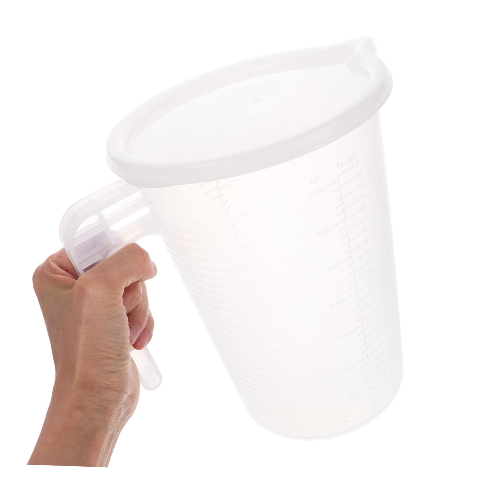 Misurino Plastica 3500ml per Olio Motore e Cucina Scala Precisa per Uso Professionale e Domestico