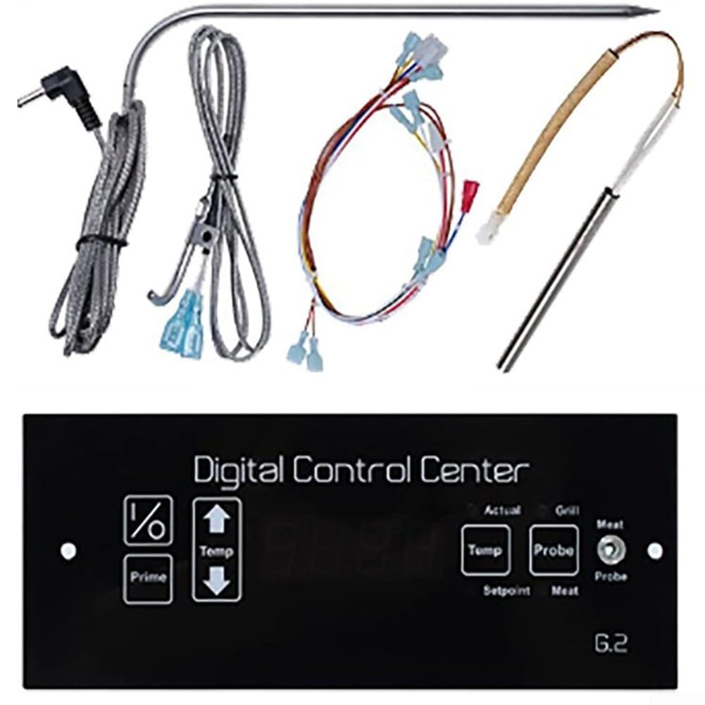 DAZZLEEX Kit Scheda di Controllo termostato Digitale Accenditore sonda di Temperatura accenditore Hot Rod di Ricambio per Louisiana Grill G2