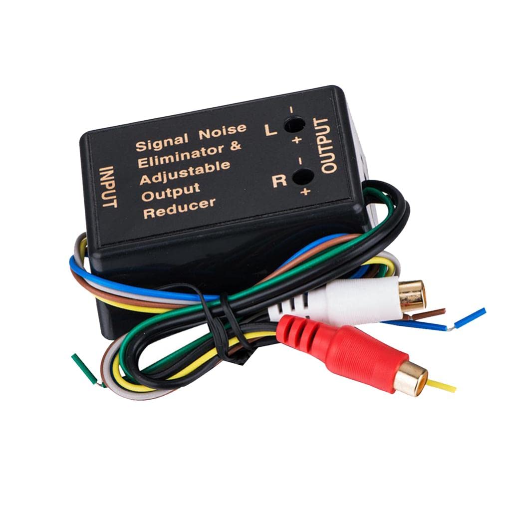 CALANDIS Universal Car Audio Adapter Hi/Lo Level Converter Output to RCA for Home-image-20