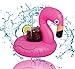 1x Getränkehalter Flamingo aufblasbar Luftmatratze Schwimmring Schwimmreif für Pool, Cocktailhalter, Bierhalter, Becher, Dosenhalter, Becherhalter Bier (1x Flamingo)