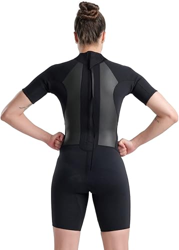 Miniatura 2 de arena Explorer - Traje de neopreno para mujer con cremallera trasera y aislamiento térmico para natación en aguas abiertas, Ironman y aprobado por