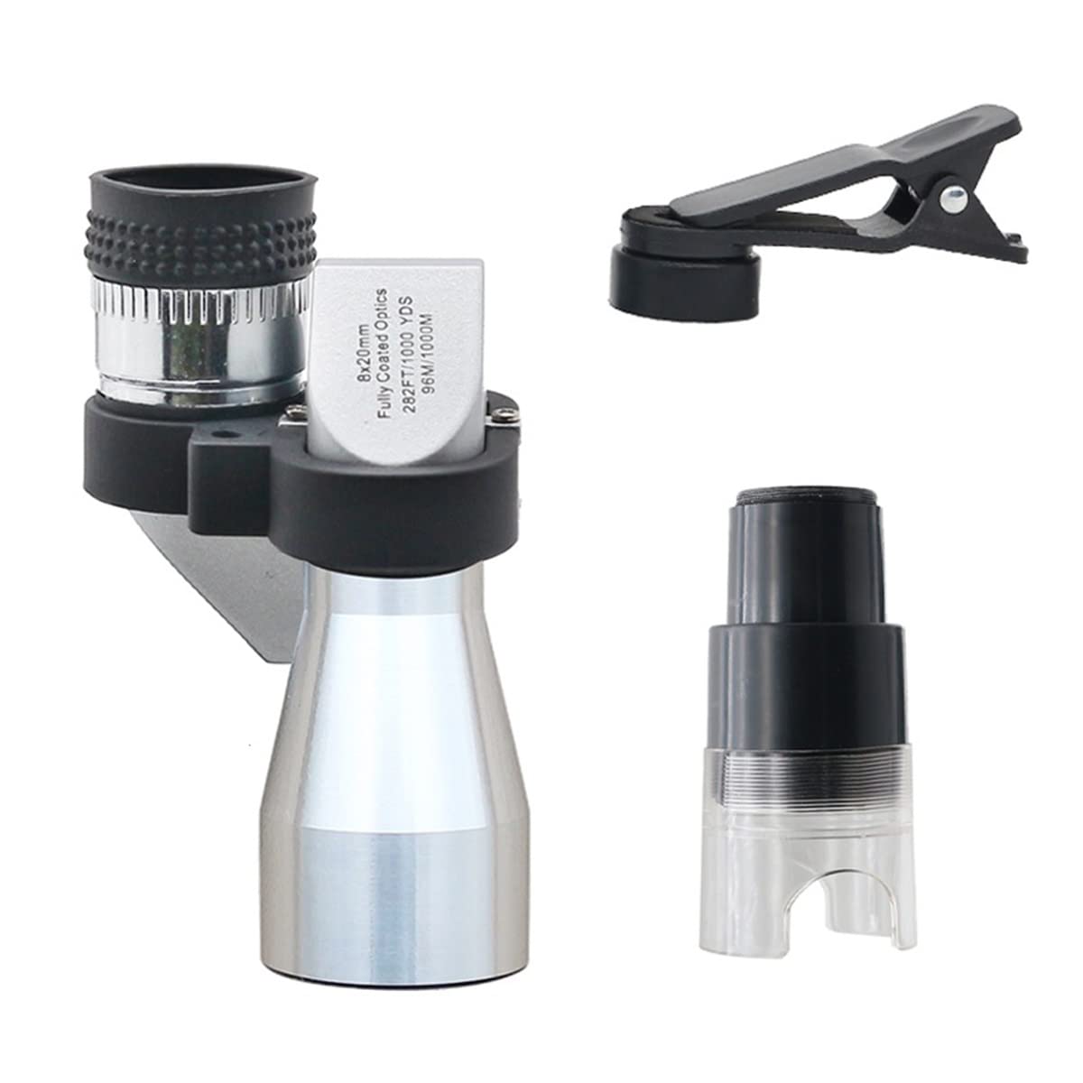 Kit d'accessoires pour microscope et mini loupe 30X avec monoculaire