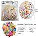 Rainbow Multicolor Confetti Balloons | Bright Colorful Confetti Pre-Filled | Wedding Engagement Birthday Party Events (16 Pack Rainbow, 12 inches)