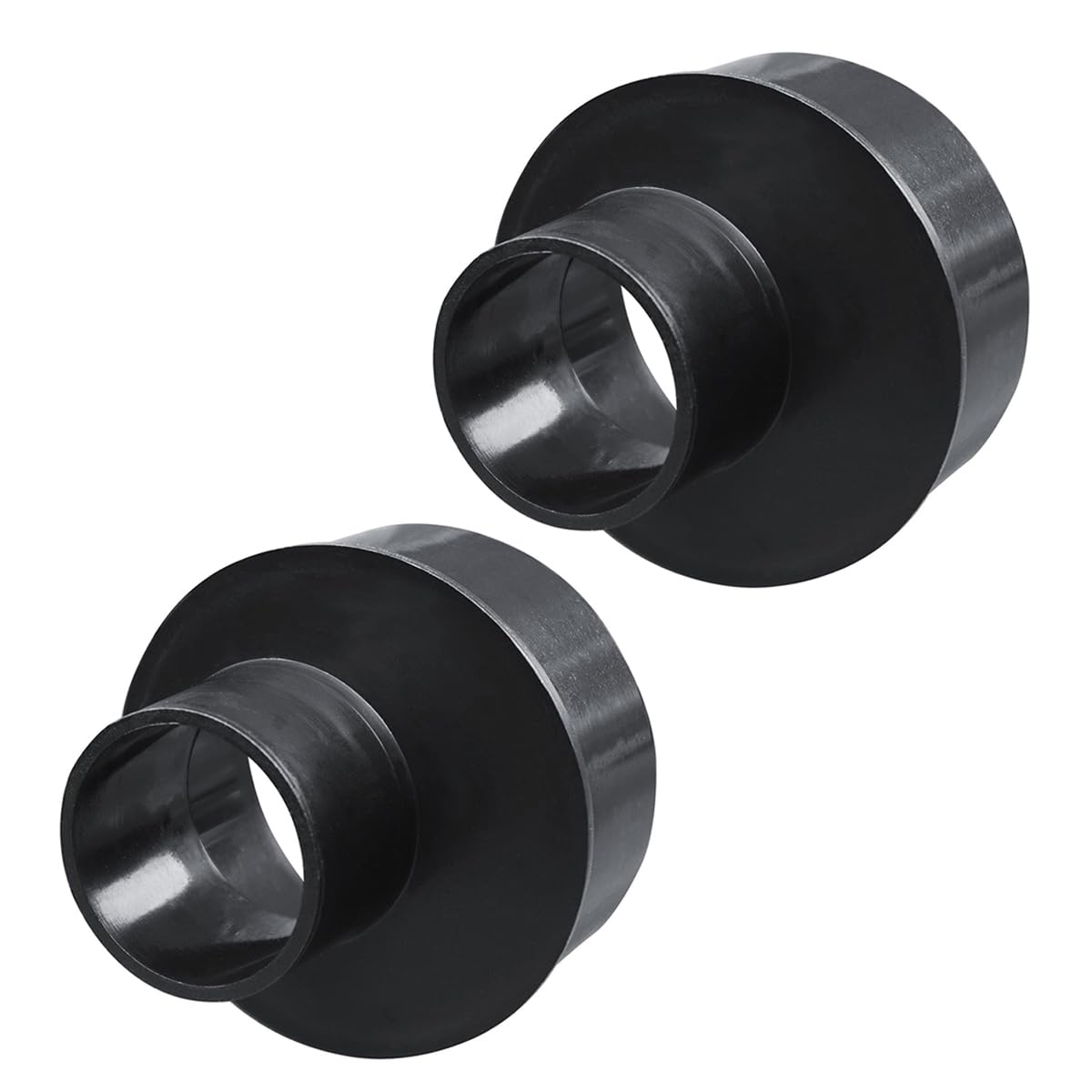 POWERTEC 70146-P2 Eccentric Reducer, 4-Inch to 2-1/4-Inch, Dust Collection Hose Attachment, 2 PK