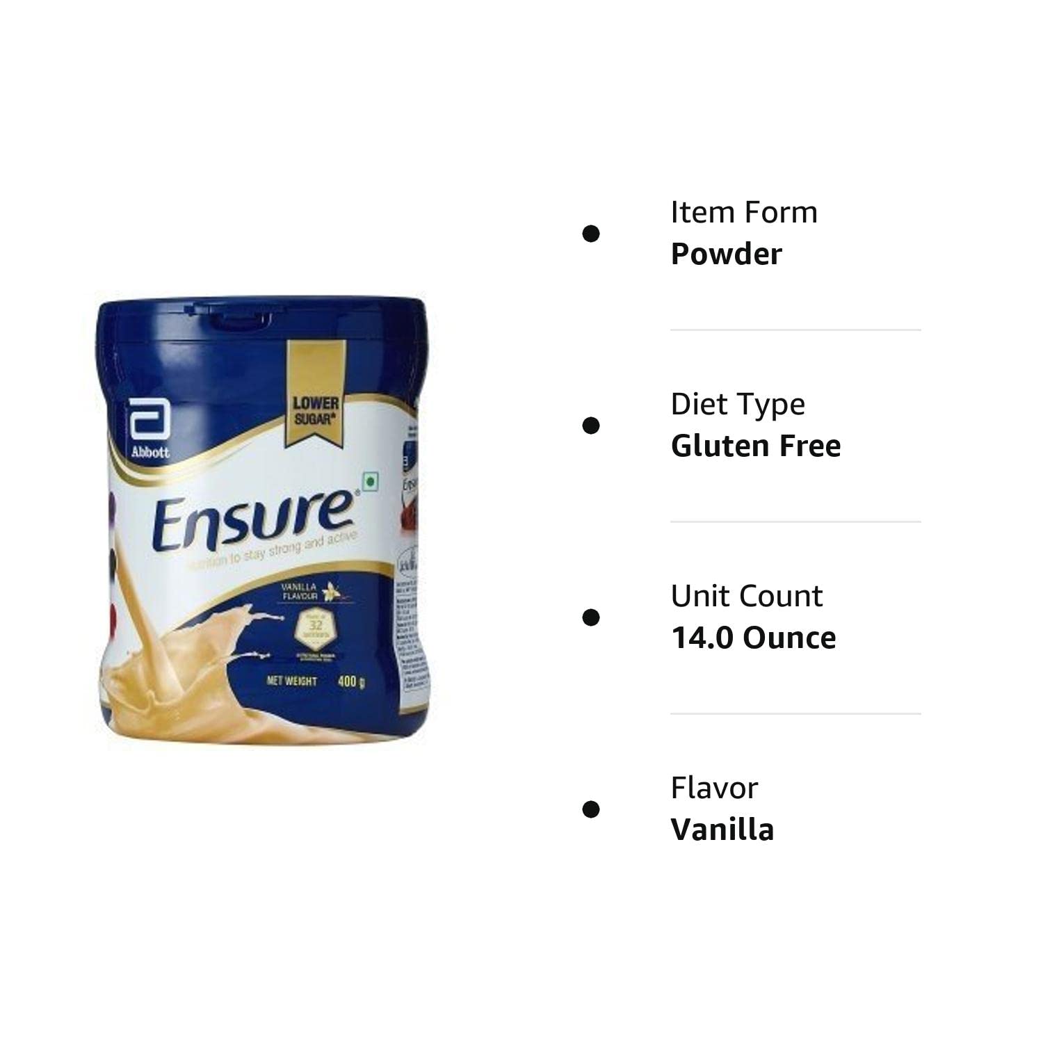 Buy Ensure Powder Vanilla, 14Ounce Online at Lowest Price in Ubuy