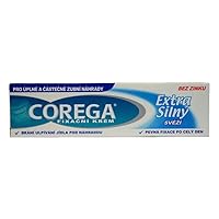 Vista 2 de Corega Extra Fuerte - Crema Adhesiva para Dentaduras - 1.41 oz