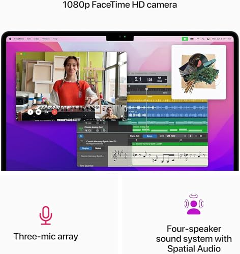 Image of Apple 2022 MacBook Air with Apple M2 Chip, 13-inch, 8GB RAM, 512GB SSD Storage, Starlight (Renewed)