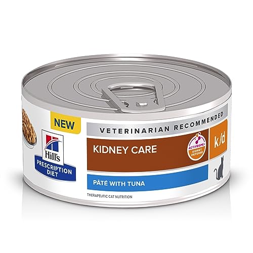 Hill’s Prescription Diet k/d Feline Renal Health with Ocean Fish Canned Cat Food 24/5.5 oz