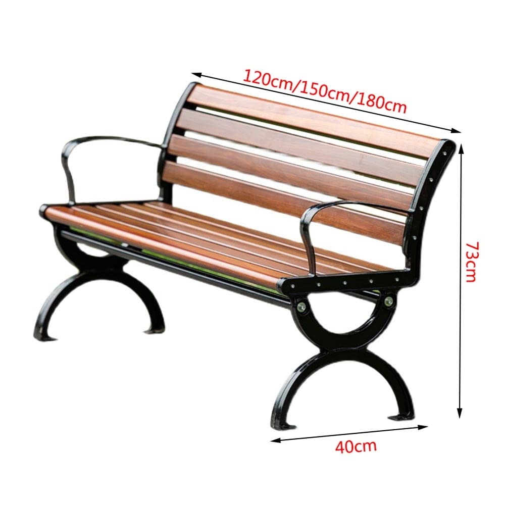 Amazon.co.jp: 屋外ガーデンベンチ 幅120/150/180cm ガーデンチェア