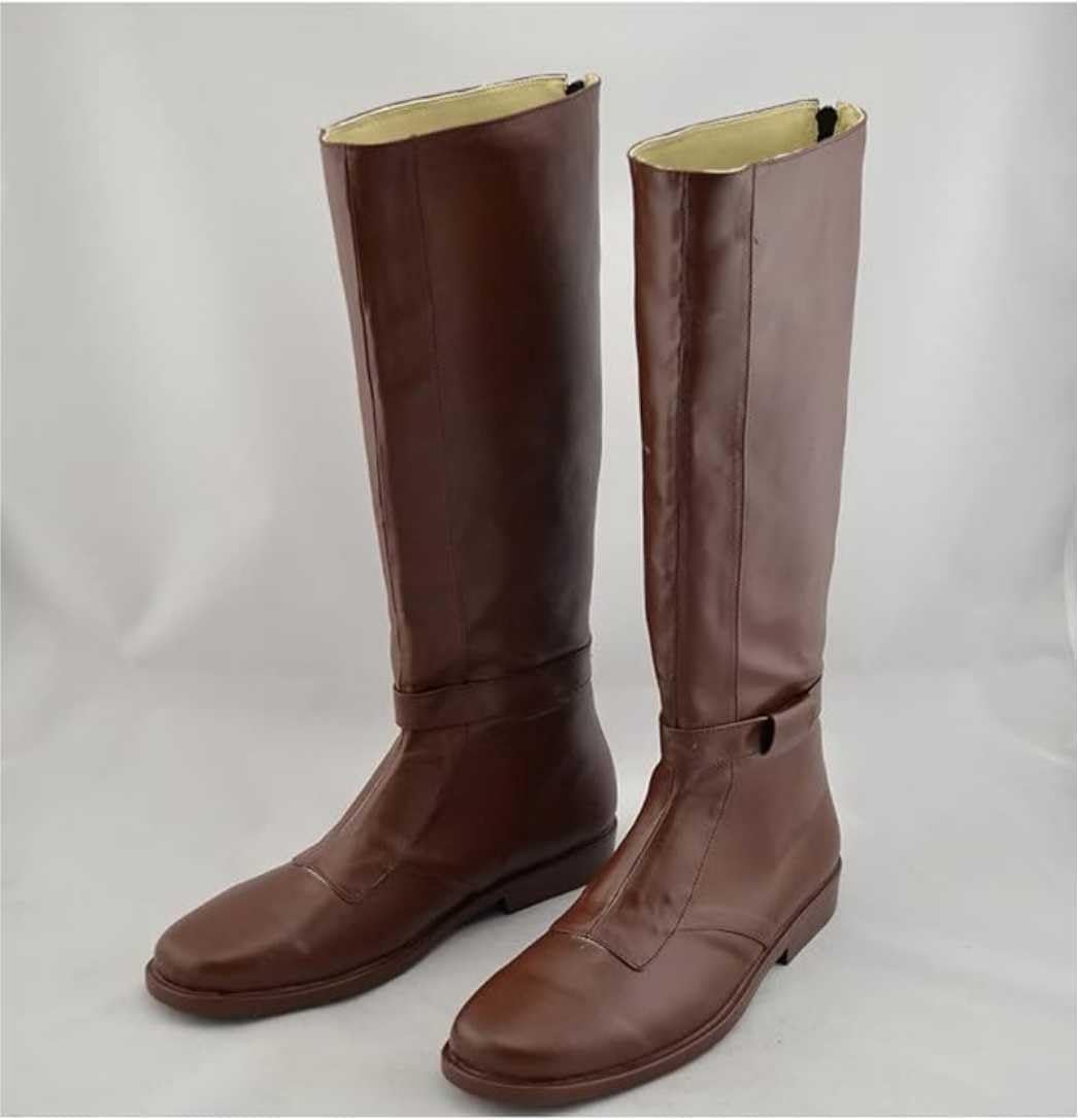 Adult's Knee High Cosplay Shoes Pirate Boot Halloween Costume Shoes - Image 5