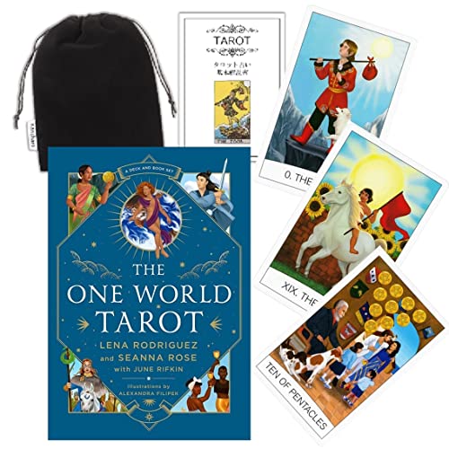 Kancharo ^bgJ[h 78  ^bg肢y [h ^bg The One World Tarotz{̃^bgJ[h{&|[`tiKij