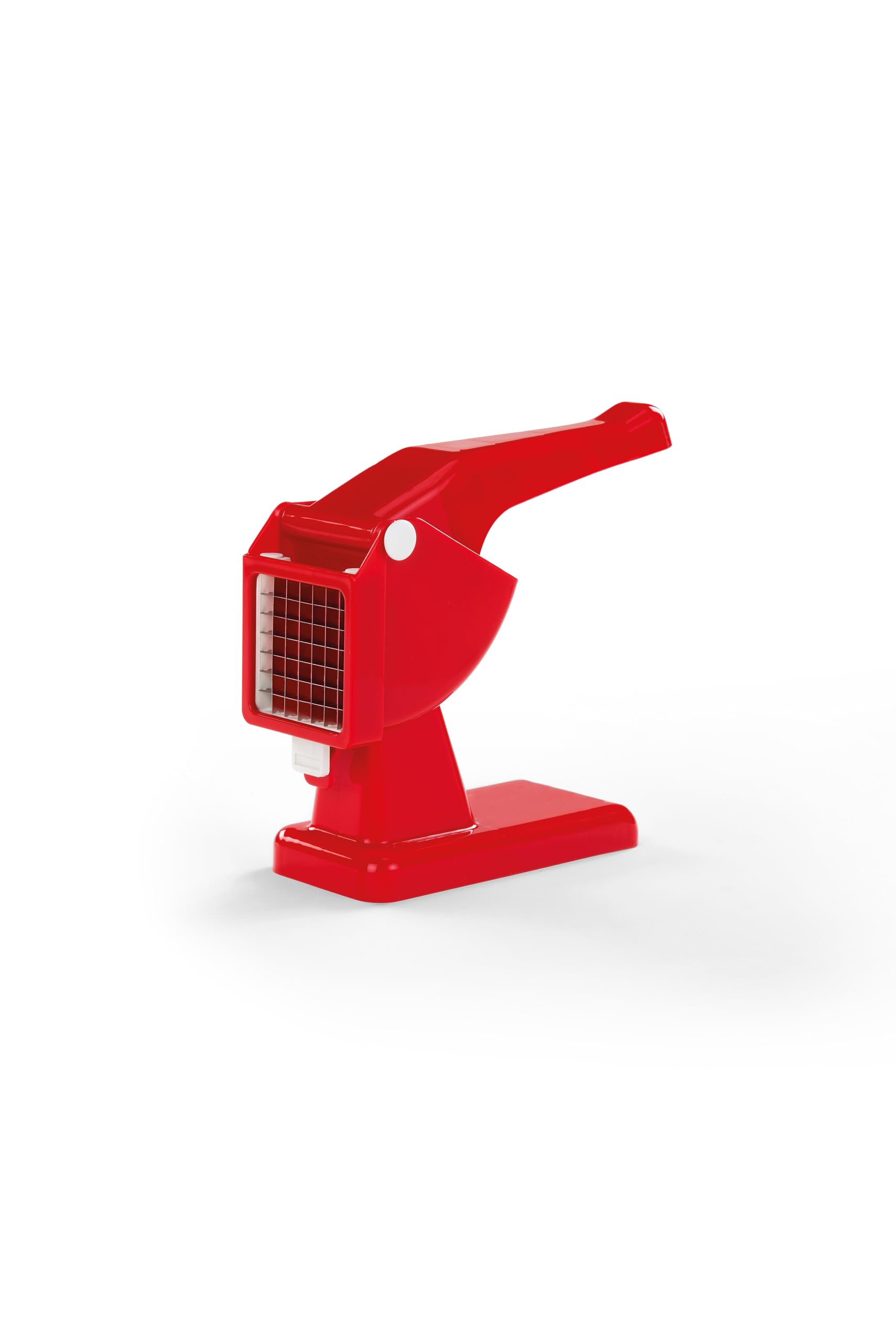 Rigamonti Mister Chips tanciapatate orizzontale e manuale. Tranciapatate con griglia 9x9mm per tagliare frutta e verdura a bastoncini o dadini. Per uso professionale o casalingo.