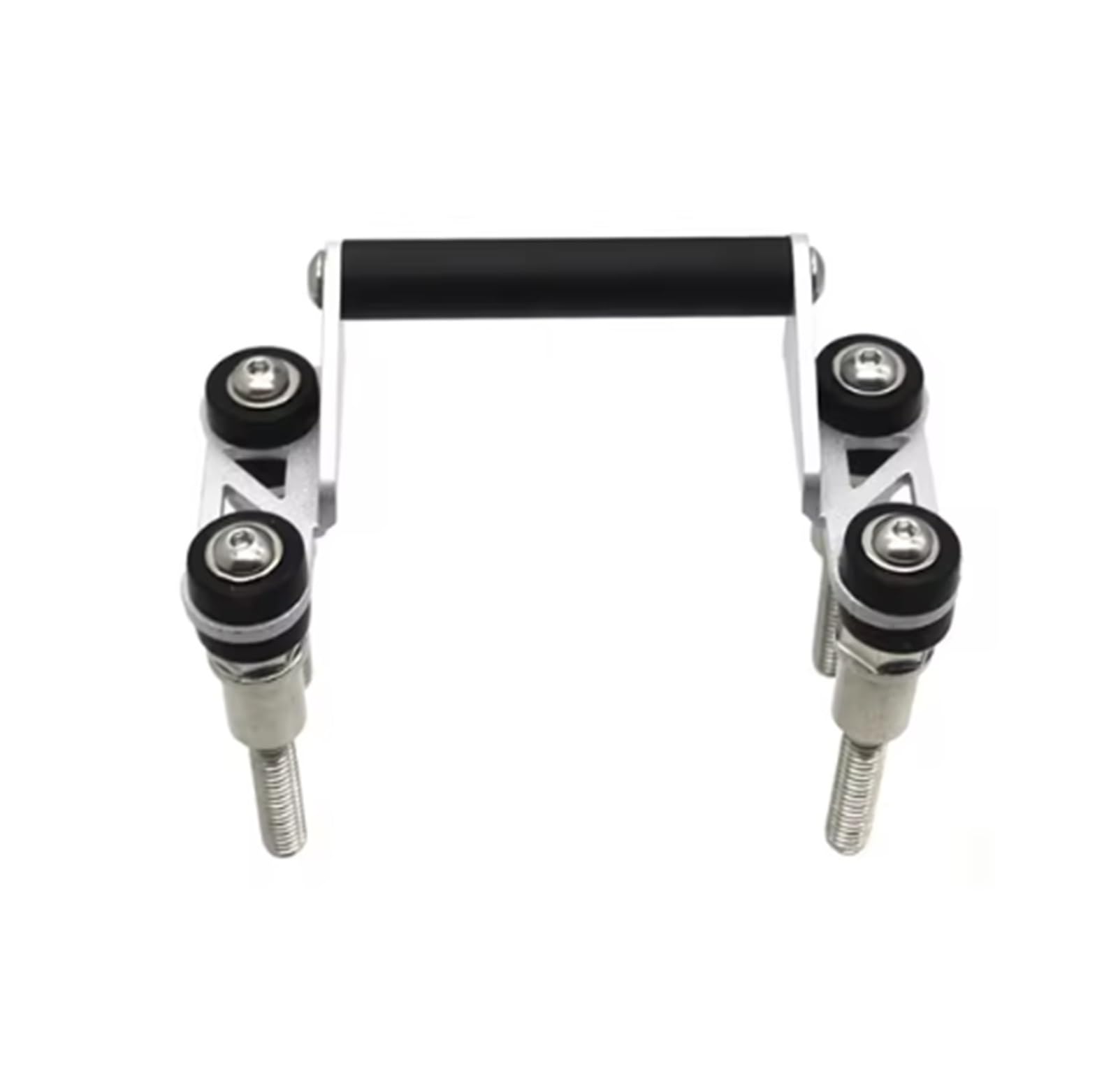 Telephone Moto Rotation pour BMW pour F850GS pour F750GS pour F800GS pour F700GS Guidon Support Navigation pour Téléphone Portable Accessoires Moto Porte Téléphone Vélo(12mm Silver)