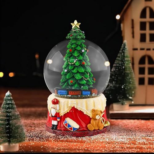 Globo de nieve navideño para decorar el salón y crear un ambiente mágico 5