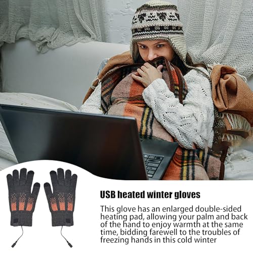 Gants cyclisme conduite chauffants pour écran tactile