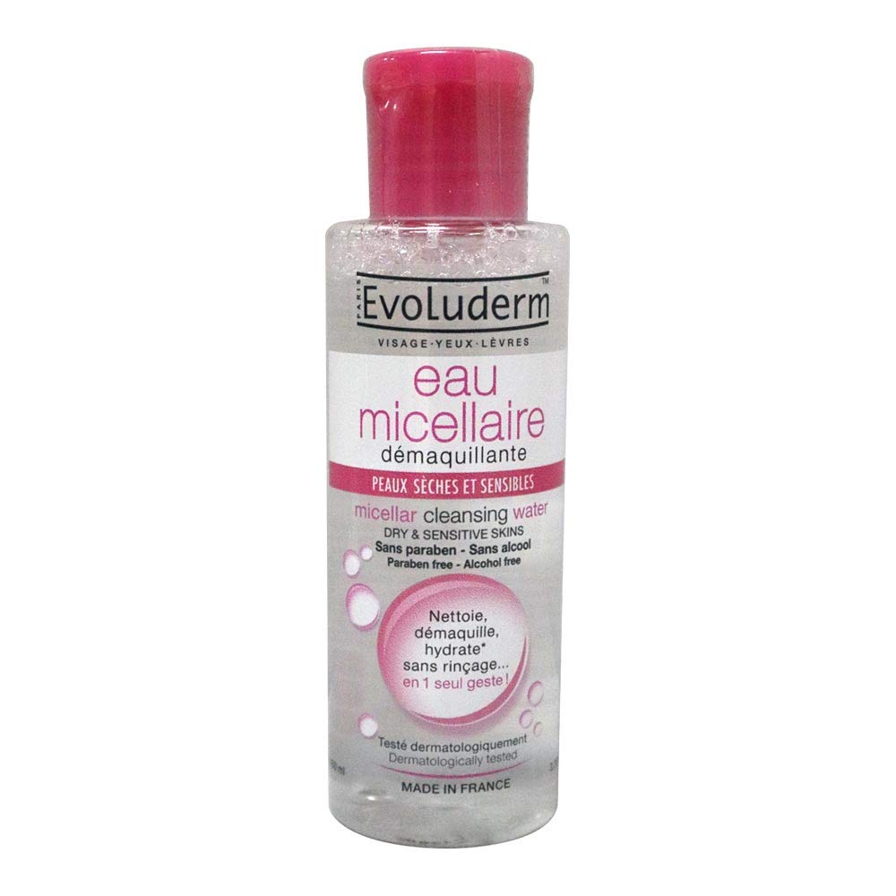 Evoluderm Micellar Water For Dry and Sensitive Skin 100 mL 1835
