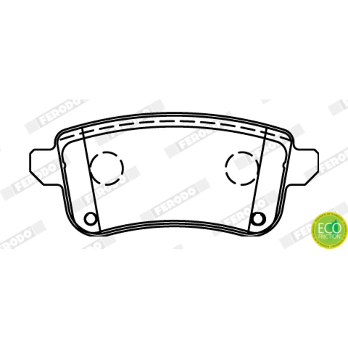 FERODO Plaquettes de freins Arrière non préparé pour l'indicateur d'usure avec accessoires FDB4435 Compatible avec RENAULT Megane 3 3/5 portes BZ0/1 Scénic 3 JZ0/1 Megane 3 Coupé DZ, DZ0/1 | Compatible avec: RENAULT GRAND SCÉNIC III, SCÉNIC III