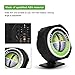 Car Inclinometer Level Car Compass Clinometer Indicator, Car Vehicle Inclinometer Stick Outdoor Luminous Led Car Angle Slope Meter Balancer Measure Equipment Incline Gauge for S Car Inclinometer