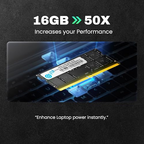 Image of EVM 16GB 5600 MHz High-Performance DDR5 Laptop RAM, Ultra-Fast Memory Upgrade, 288-Pin Long DIMM, 10-Year Warranty (EVMT16G5600S86P)