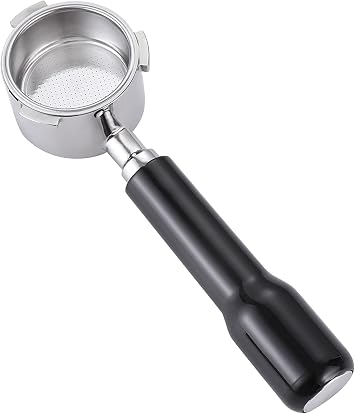 51mm Bottomless Portafilter Compatible with Delonghi Linea Classic EM450M CASABREWS Espresso Machine CM5418 3700Essential 3700Gense 3700Pro Portafilter Stainless Steel Handle Plastic