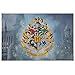 GRAPHICS & MORE Harry Potter Anti-Slip Welcome Doormat, 20â€ x 31.5â€ Hogwarts Logo Door Mat for Indoor & Outdoor, Front Entrance, Outside Patio/Inside Entry Way