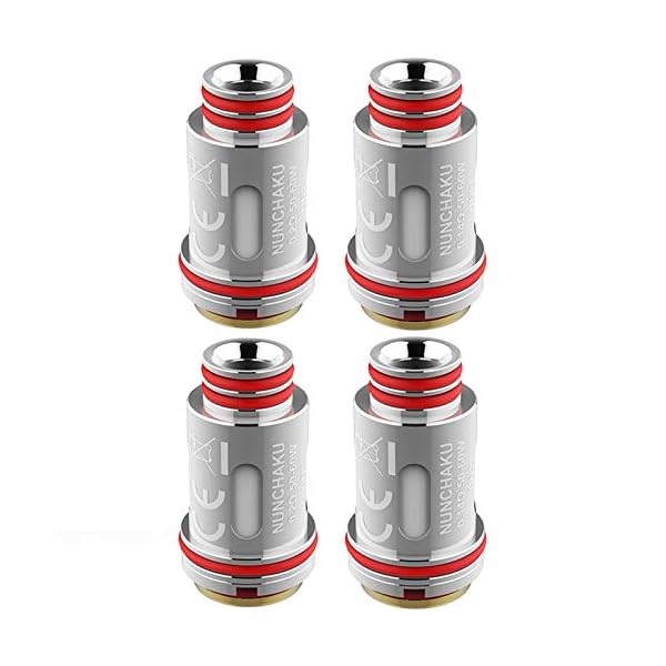 Uwell Nunchaku 2 Coil Serie 4er Pack Verdampferköpfe Widerstand 0,2Ohm