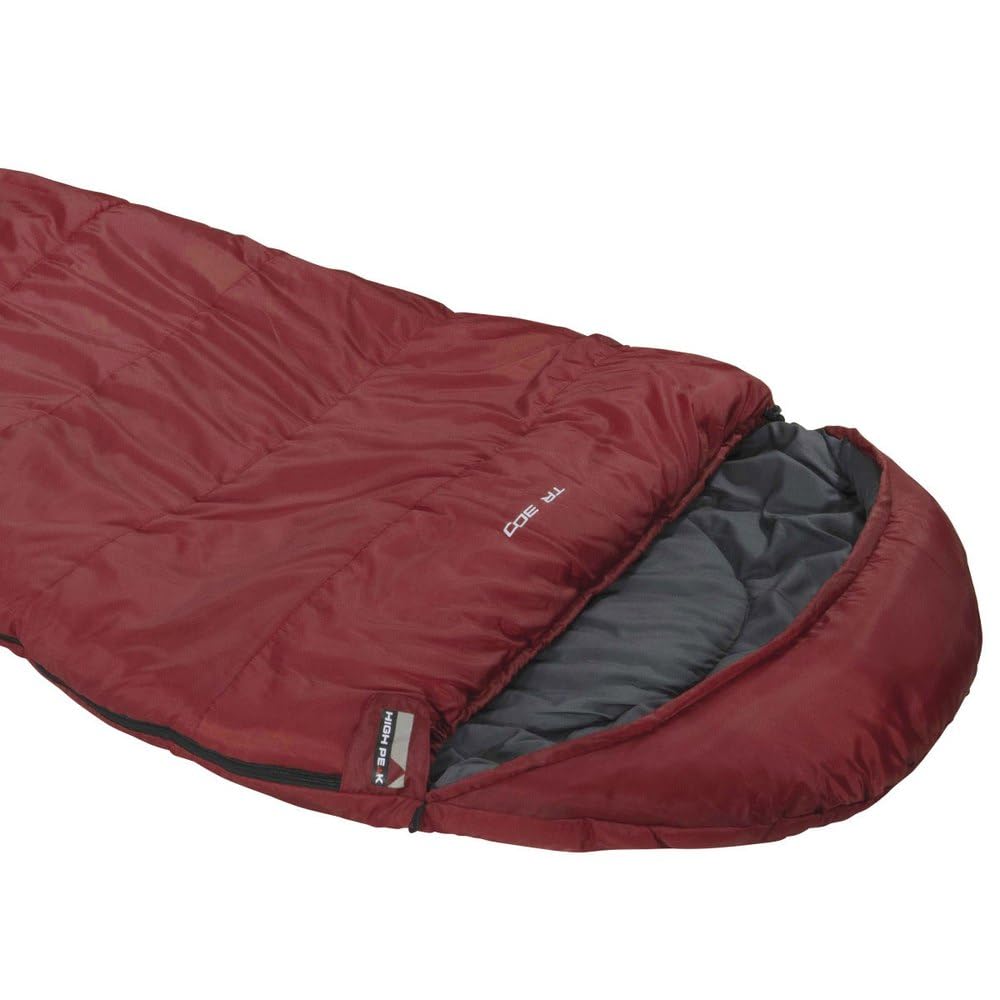 High Peak Mumien Schlafsack TR 300 Allround Trekking 4 Jahreszeiten Leicht -16°C RV Links