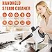 Pozoera Handheld Steam Cleaner for Home - Pressurized Handheld Steamer for Cleaning with High Pressure, Chemical-Free Multi-Purpose Portable Deep Steam Cleaner for Cleaning Windows, Couch(White)