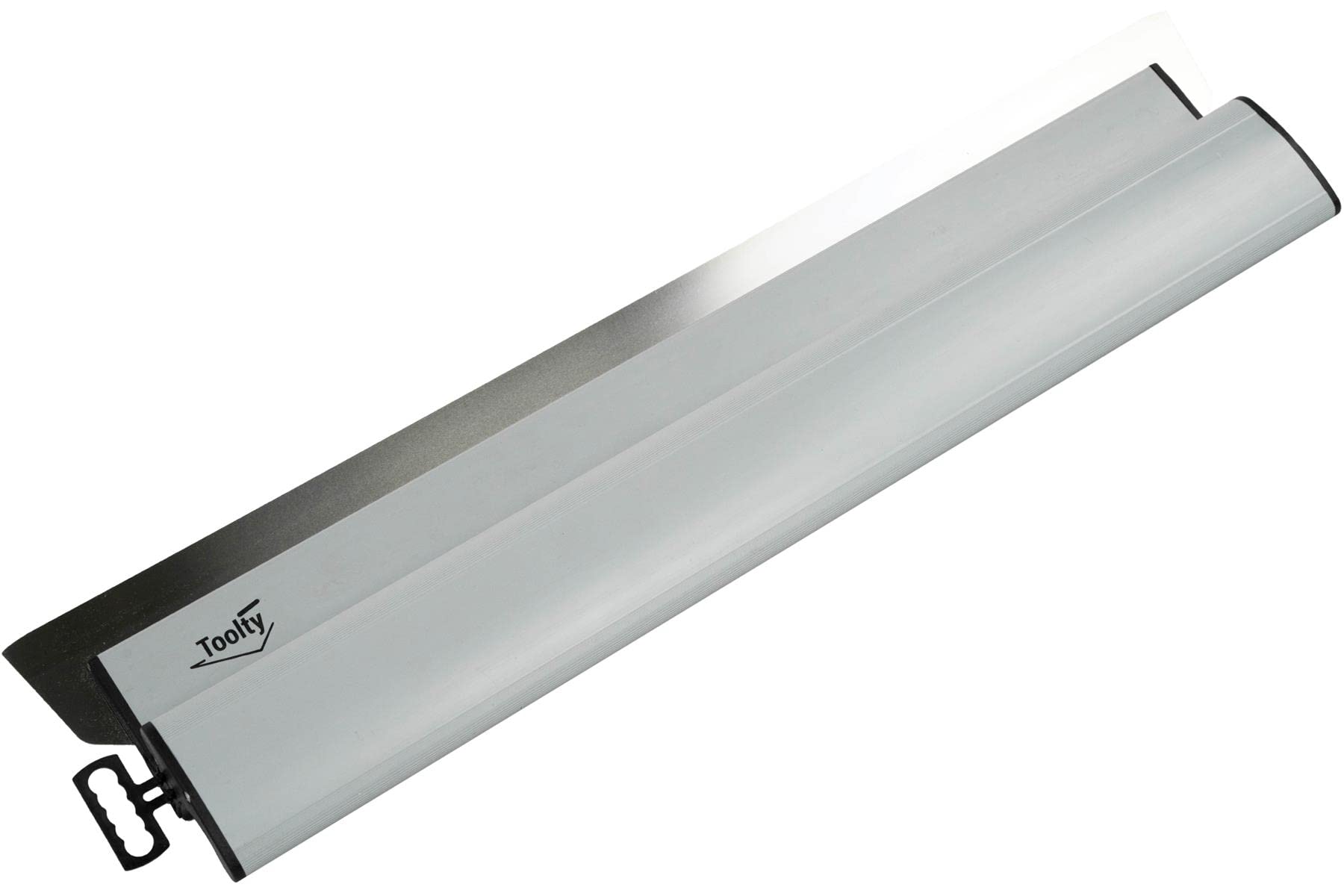 Toolty Skimming Spatula - Finishing Trowel - 600 Mm (23.62 Inch) - Stainless Steel Blade - With Pvc Handle - For Finishing And Smoothing - Diy - Tlty-4846