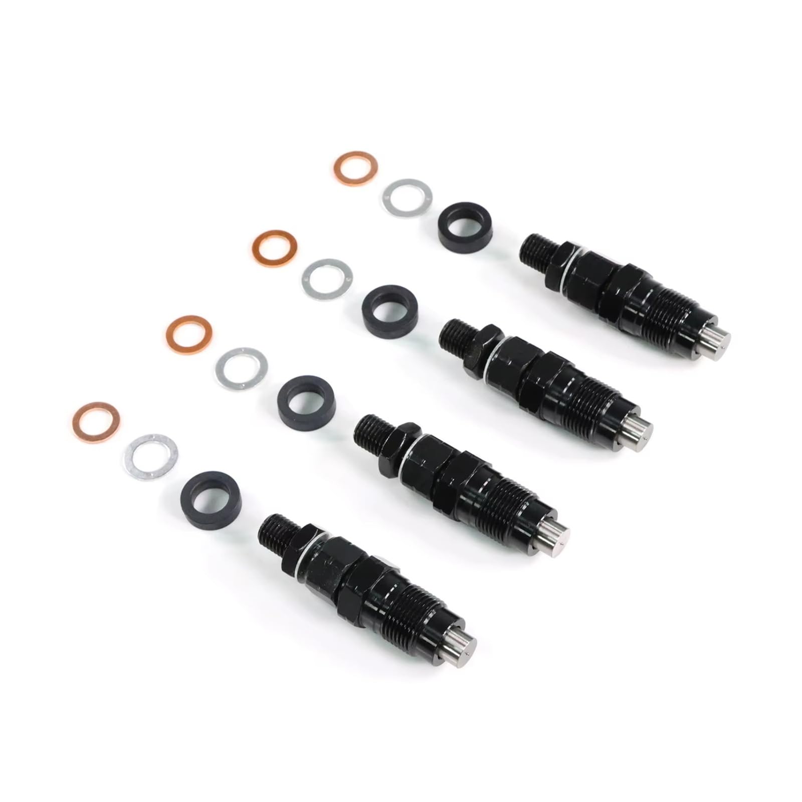 etrol Fuel Injectors for Mitsubishi for Pajero for Triton for Delica 4D56 4D56T 2.5L Car Accessories Parts 4X Diesel Fuel Injector