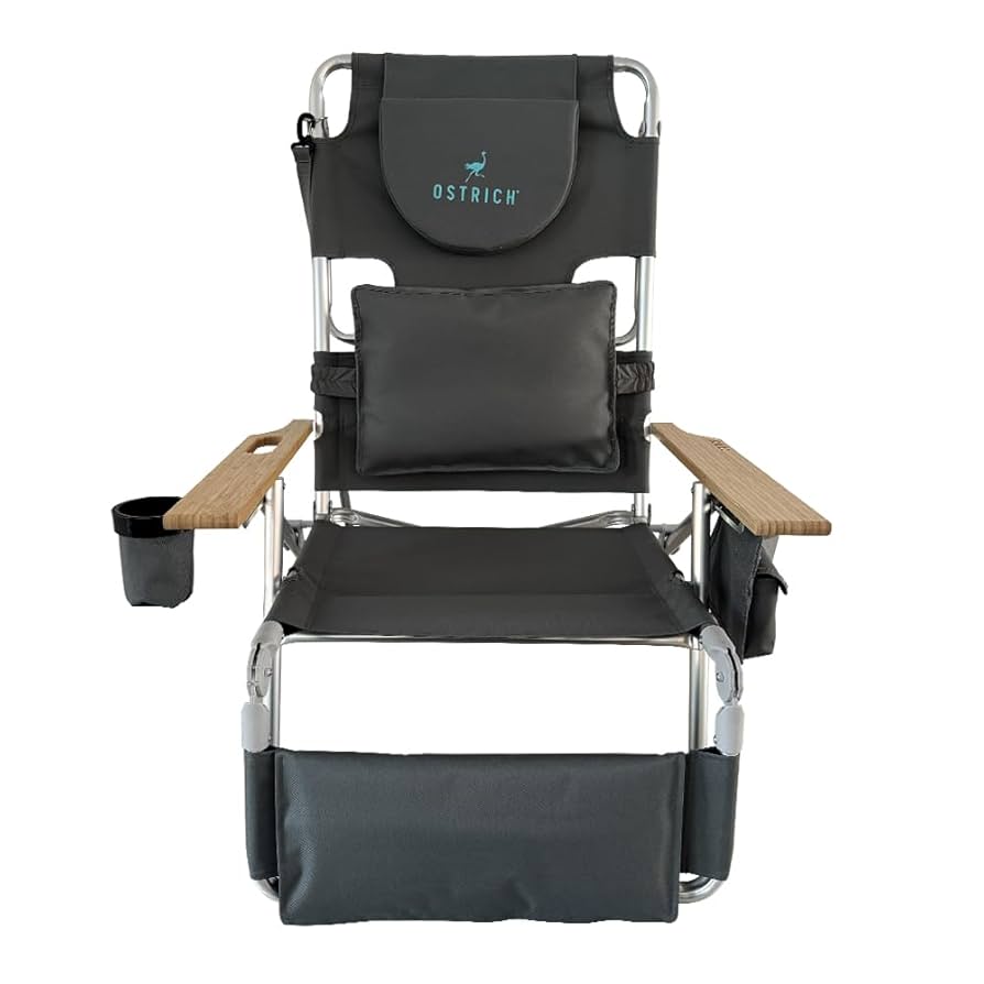 Ostrich Chair Deluxe 3N1 Chair, Gray