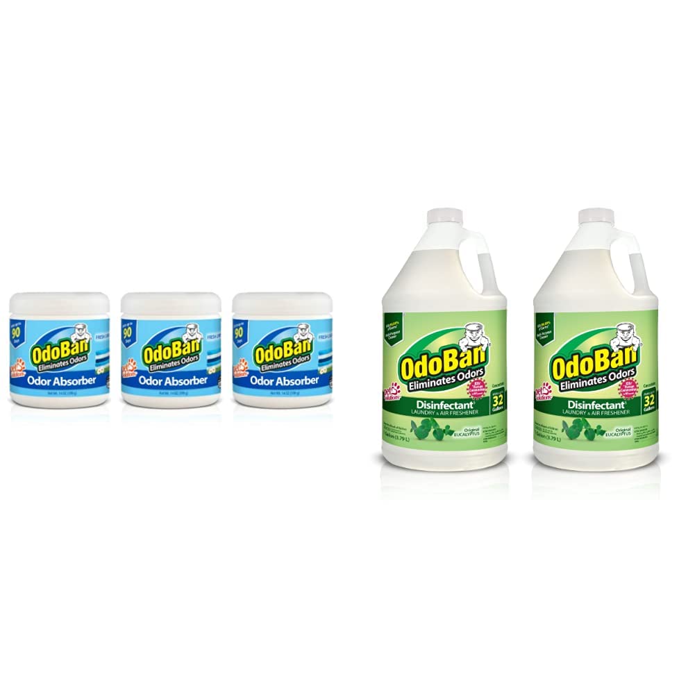 OdoBan Solid Odor Absorber Eliminator for Home and Small