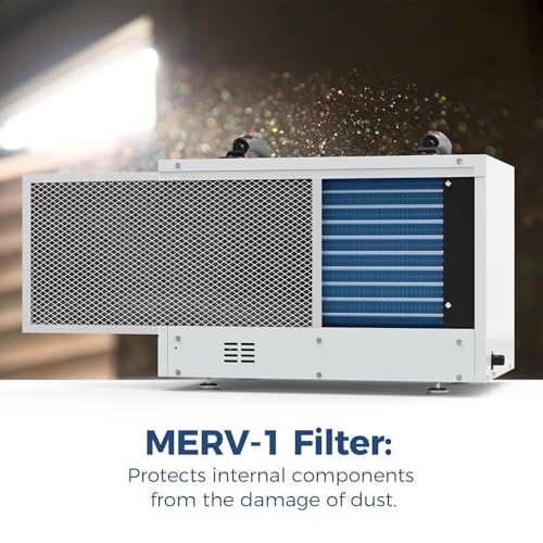 Image of ALORAIR 120 Pints Commercial Dehumidifier with Drain Hose for Crawl Space