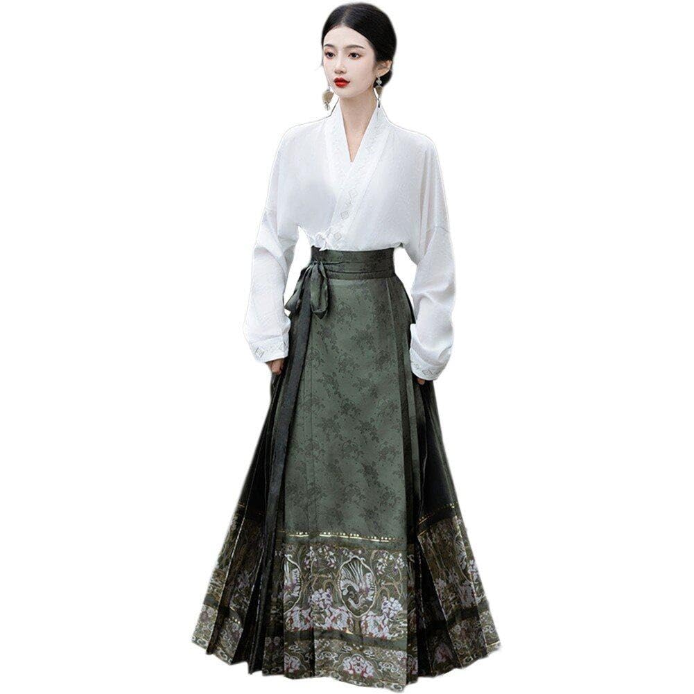 Jupe Mamian Dynastie Ming style chinois costume Hanfu retro femme