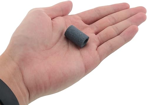 Miniatura 4 de 2 piezas de sacapuntas de dardos redondos 0.630x0.984 in piedra de arena de afilado redondo para dardos de punta de acero