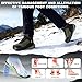 Men's Orthopedic Wide Winter Comfortable Snow Boots: Warm Lined Orthotic Arch Support Plantar Fasciitis Orthotic Metatarsal Fashion Shoes, Outdoor Camping Slip Resistant Ankle Boots Green Size 11.5