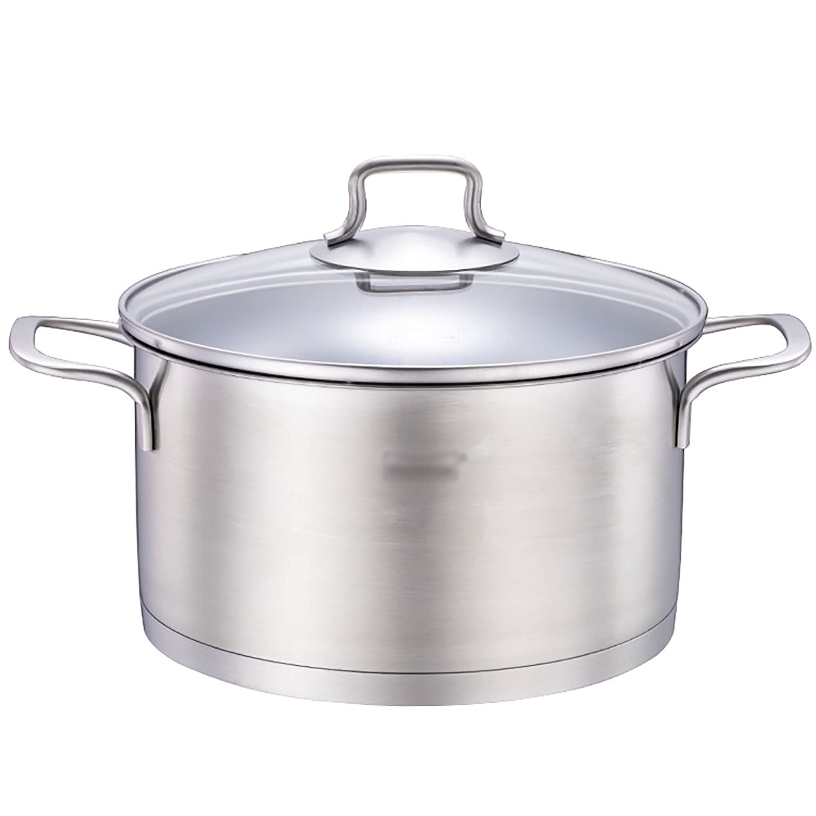 Marmite double fond 22cm en acier épaissi pour cuisson gaz durable