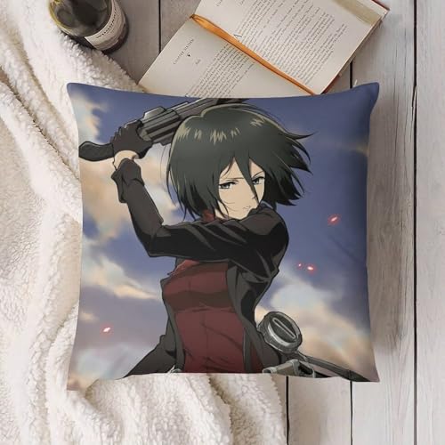 防臭 進撃の巨人 ペットクッションカバー スタイリッシュ カフェ ファブリック 18 "x18 "