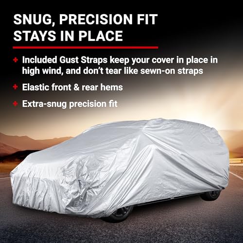 Image of Platinum Shield Outdoor Van Cover Waterproof All Weather Size MZ07 Cover for Commercial Vans & Cargo Vehicles, Scratch Resistant Outdoor Protection, Full Exterior Covers for All Seasons